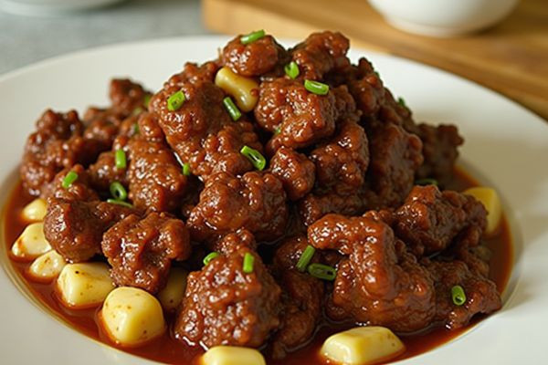 Spicy Beef Kulambu